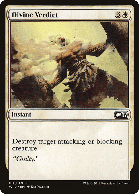 Divine Verdict (1) — Welcome Deck 2017
