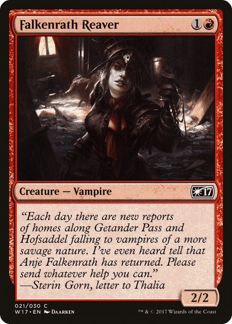 Falkenrath Reaver (21) — Welcome Deck 2017