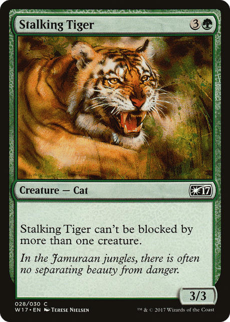Stalking Tiger (28) — Welcome Deck 2017