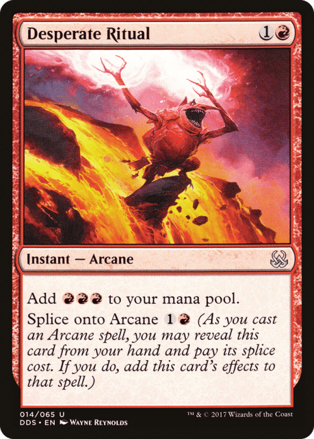 Desperate Ritual (14) — Duel Decks: Mind vs. Might