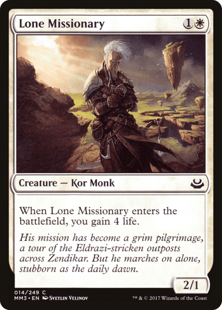 Lone Missionary (14) — Modern Masters 2017