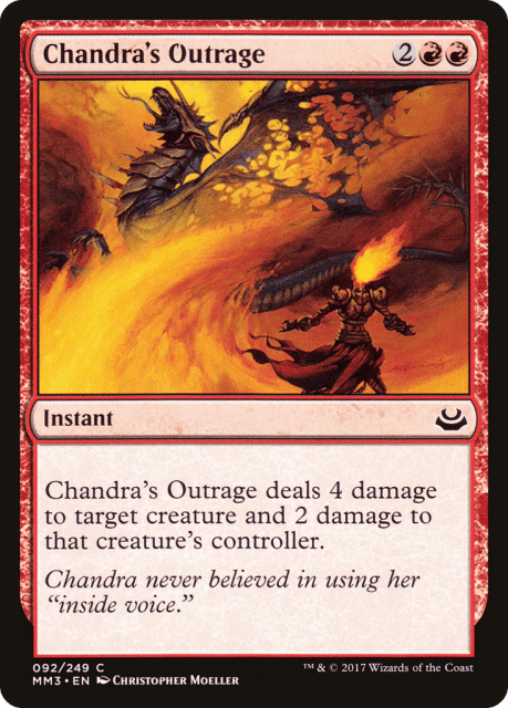 Chandra's Outrage (92) — Modern Masters 2017