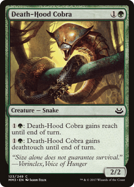 Death-Hood Cobra (123) — Modern Masters 2017
