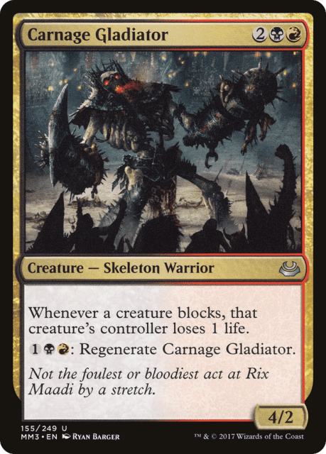 Carnage Gladiator (155) — Modern Masters 2017