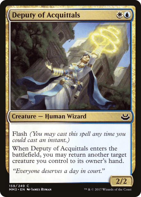 Deputy of Acquittals (159) — Modern Masters 2017