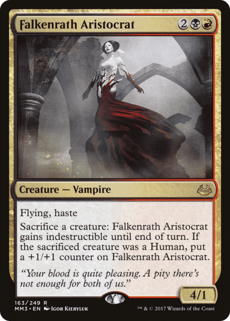 Falkenrath Aristocrat (163) — Modern Masters 2017