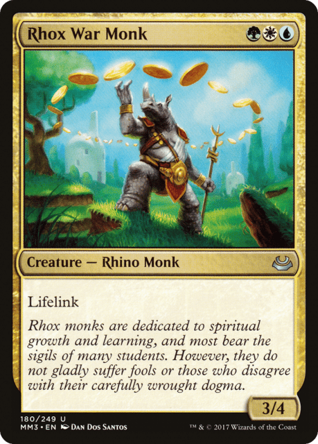 Rhox War Monk (180) — Modern Masters 2017
