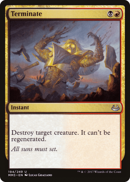 Terminate (194) — Modern Masters 2017