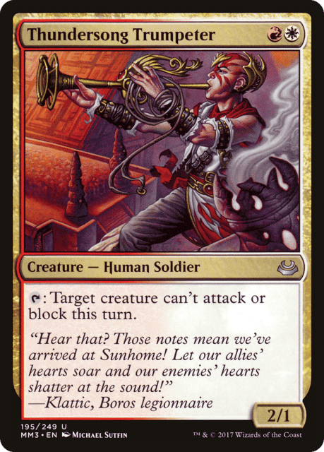 Thundersong Trumpeter (195) — Modern Masters 2017
