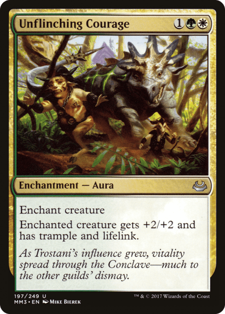 Unflinching Courage (197) — Modern Masters 2017