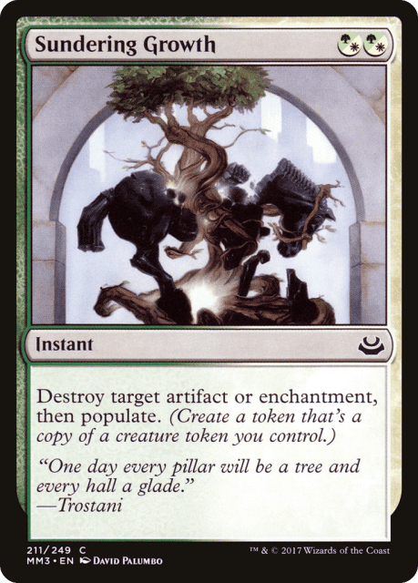 Sundering Growth (211) — Modern Masters 2017