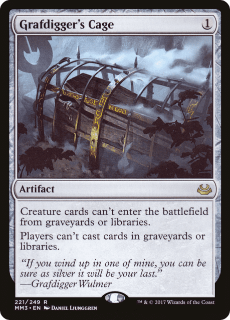 Grafdigger's Cage (221) — Modern Masters 2017