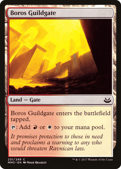 Boros Guildgate (231) — Modern Masters 2017