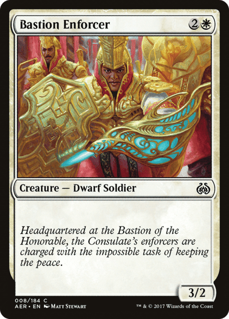Bastion Enforcer (8) — Aether Revolt