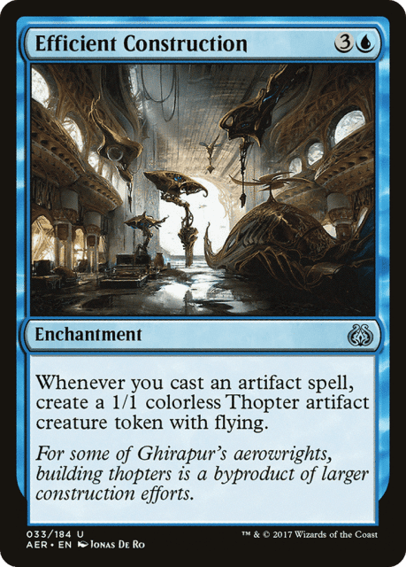 Efficient Construction (33) — Aether Revolt