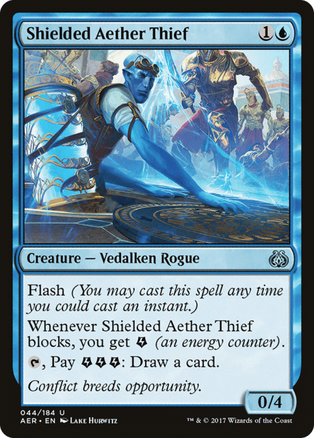 Shielded Aether Thief (44) — Aether Revolt