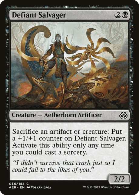 Defiant Salvager (56) — Aether Revolt