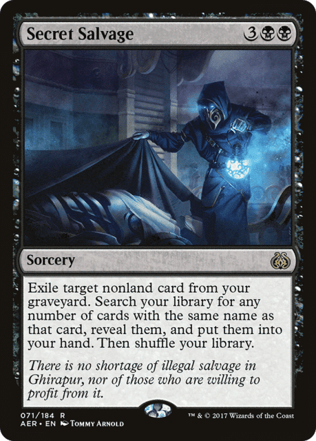 Secret Salvage (71) — Aether Revolt