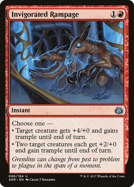 Invigorated Rampage (86) — Aether Revolt