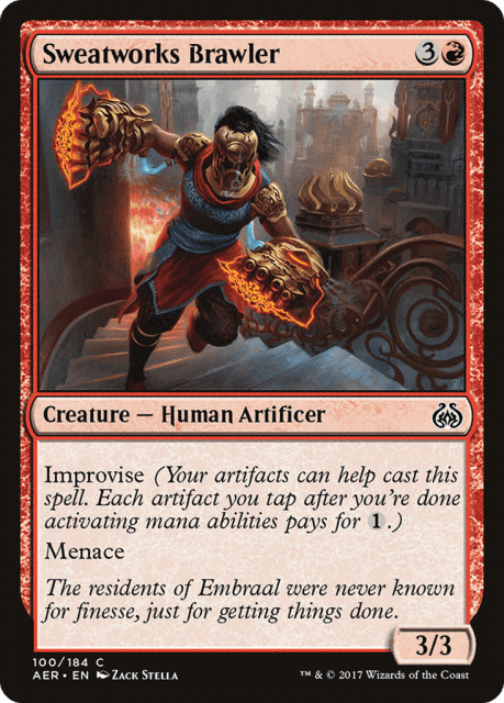 Sweatworks Brawler (100) — Aether Revolt