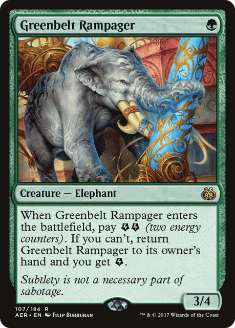 Greenbelt Rampager (107) — Aether Revolt
