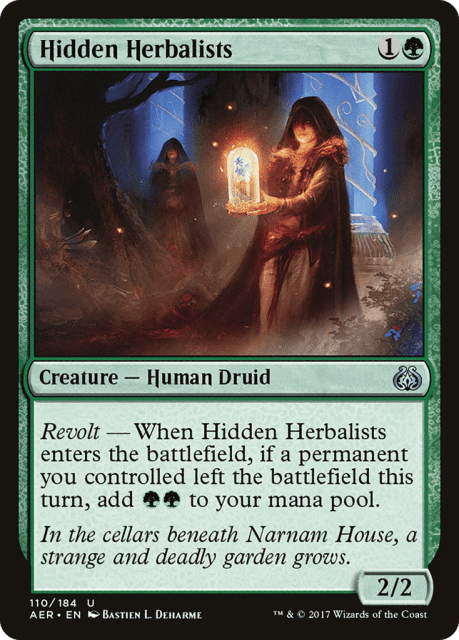 Hidden Herbalists (110) — Aether Revolt