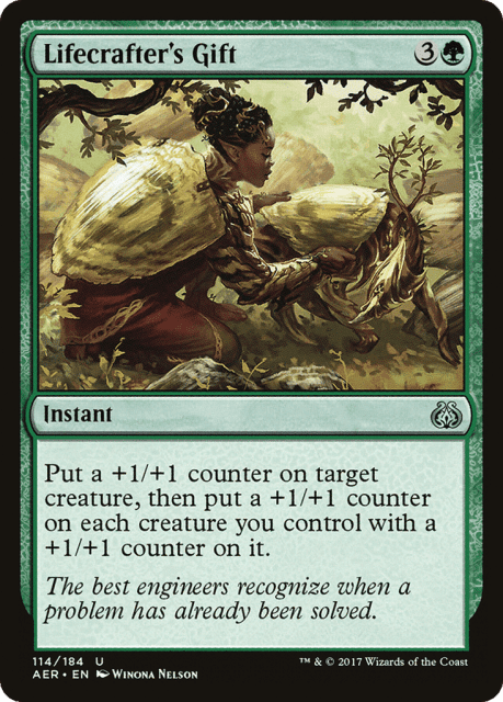 Lifecrafter's Gift (114) — Aether Revolt