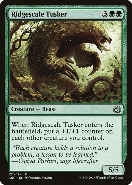 Ridgescale Tusker (121) — Aether Revolt