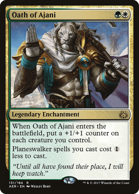 Oath of Ajani (131) — Aether Revolt
