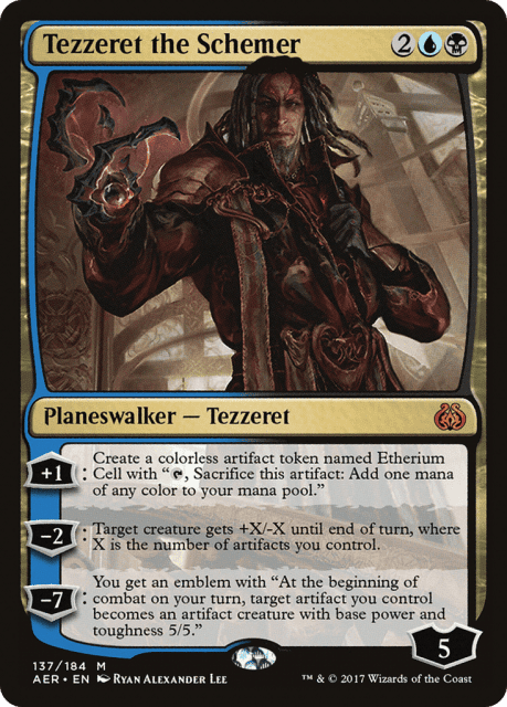 Tezzeret the Schemer (137) — Aether Revolt