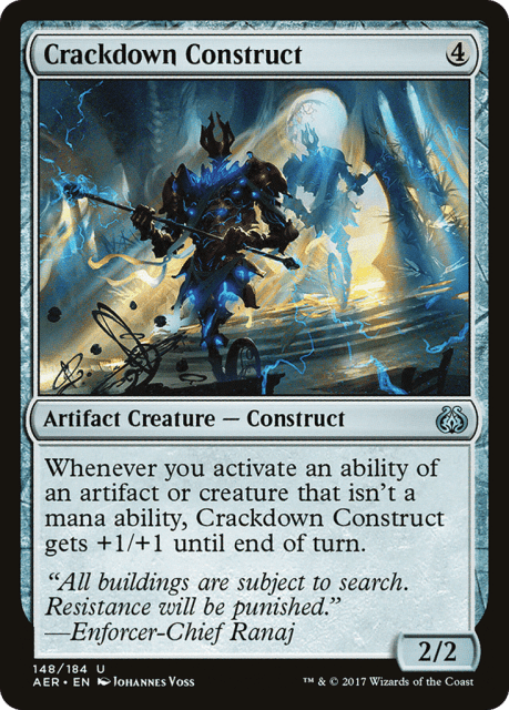 Crackdown Construct (148) — Aether Revolt