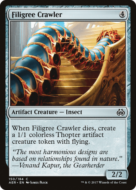 Filigree Crawler (150) — Aether Revolt