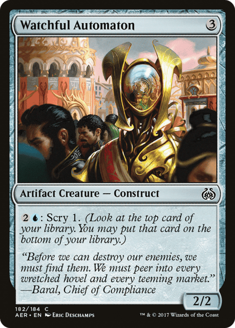 Watchful Automaton (182) — Aether Revolt