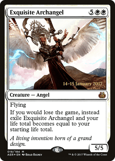 Exquisite Archangel (18) — Aether Revolt Promos