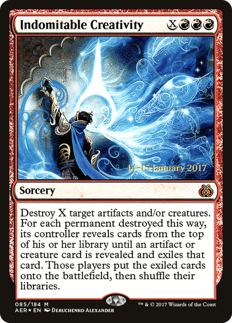 Indomitable Creativity (85) — Aether Revolt Promos