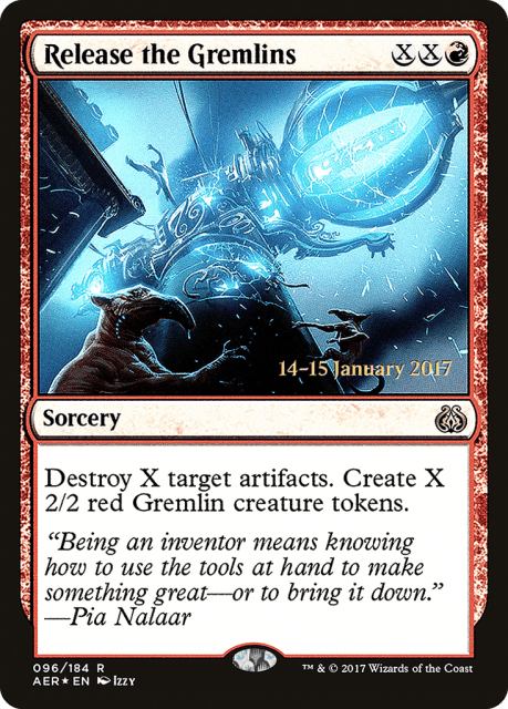 Release the Gremlins (96) — Aether Revolt Promos