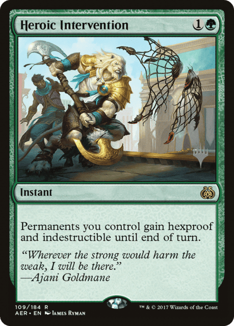 Heroic Intervention (109) — Aether Revolt Promos
