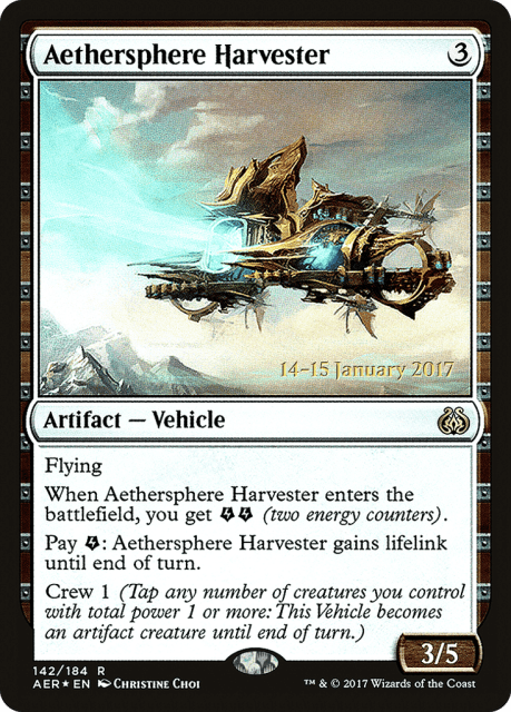 Aethersphere Harvester (142) — Aether Revolt Promos