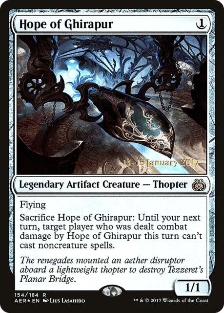 Hope of Ghirapur (154) — Aether Revolt Promos