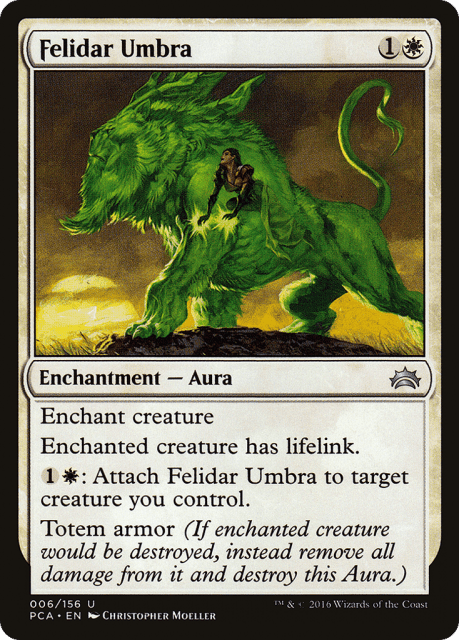 Felidar Umbra (6) — Planechase Anthology