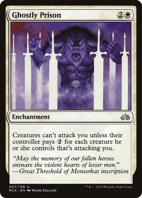 Ghostly Prison (7) — Planechase Anthology