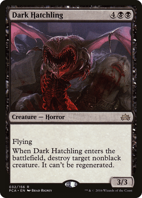 Dark Hatchling (32) — Planechase Anthology