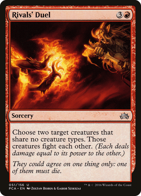 Rivals' Duel (51) — Planechase Anthology