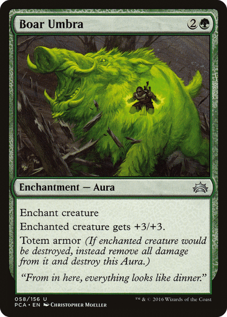 Boar Umbra (58) — Planechase Anthology