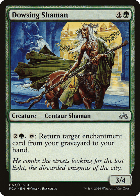 Dowsing Shaman (63) — Planechase Anthology