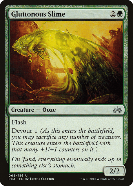 Gluttonous Slime (65) — Planechase Anthology