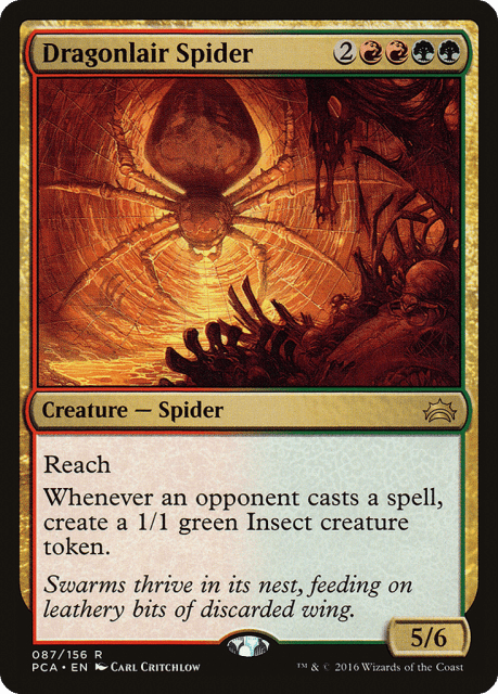 Dragonlair Spider (87) — Planechase Anthology