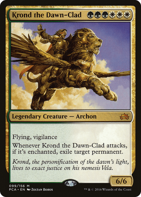 Krond the Dawn-Clad (99) — Planechase Anthology