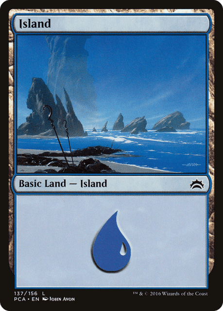 Island (137) — Planechase Anthology