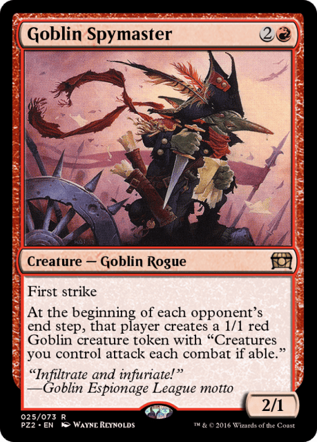Goblin Spymaster (25) — Treasure Chest